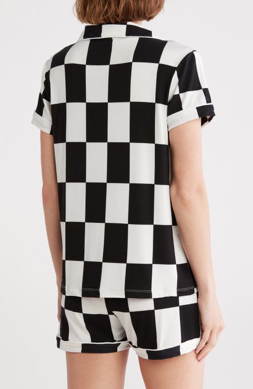 Tart Dixie Brushed Jersey Top & Shorts Pajamas In Multi