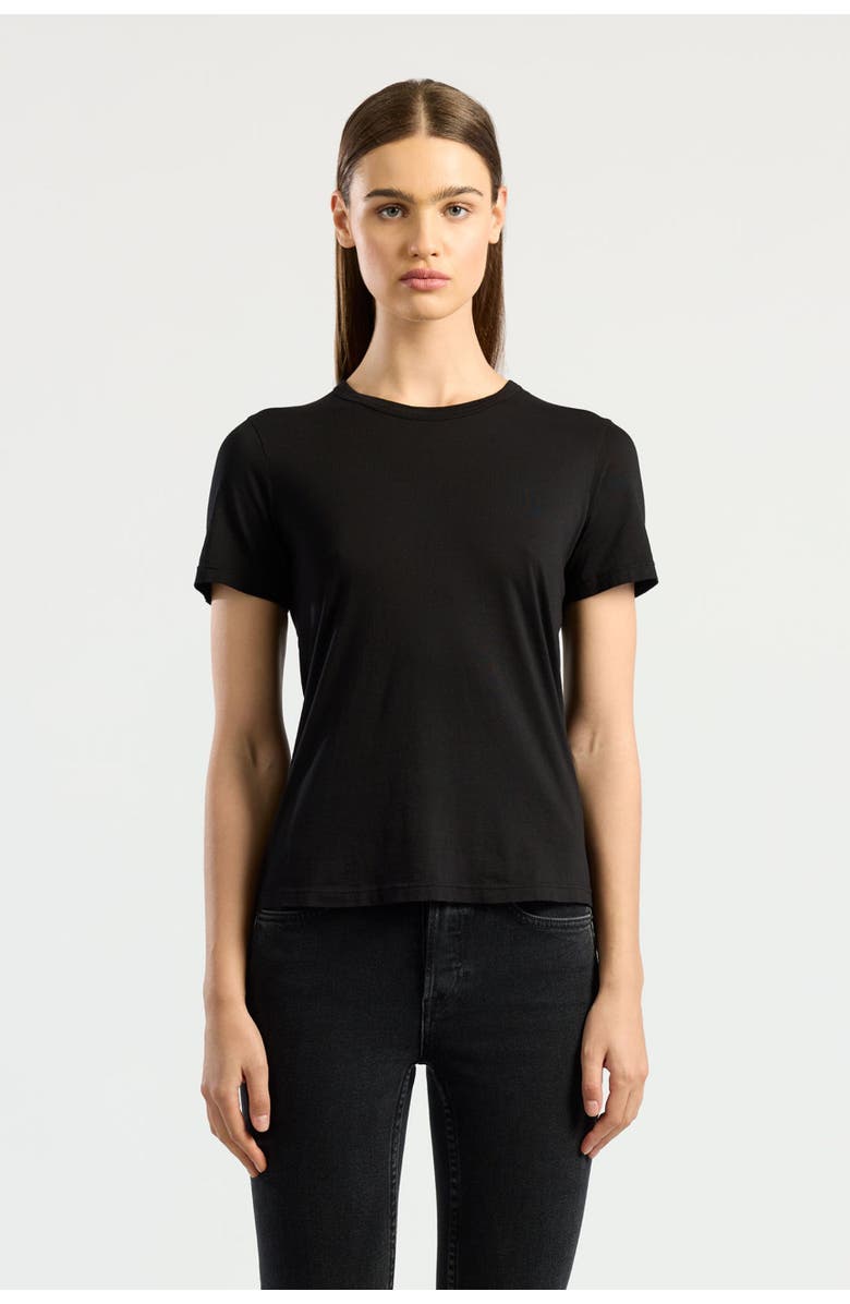 COTTON CITIZEN Standard Tee, Main, color, Jet Black