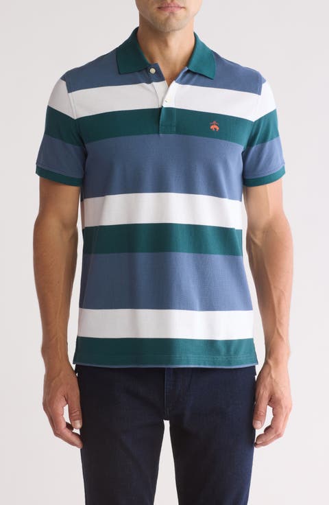 Stripe Oxford Polo