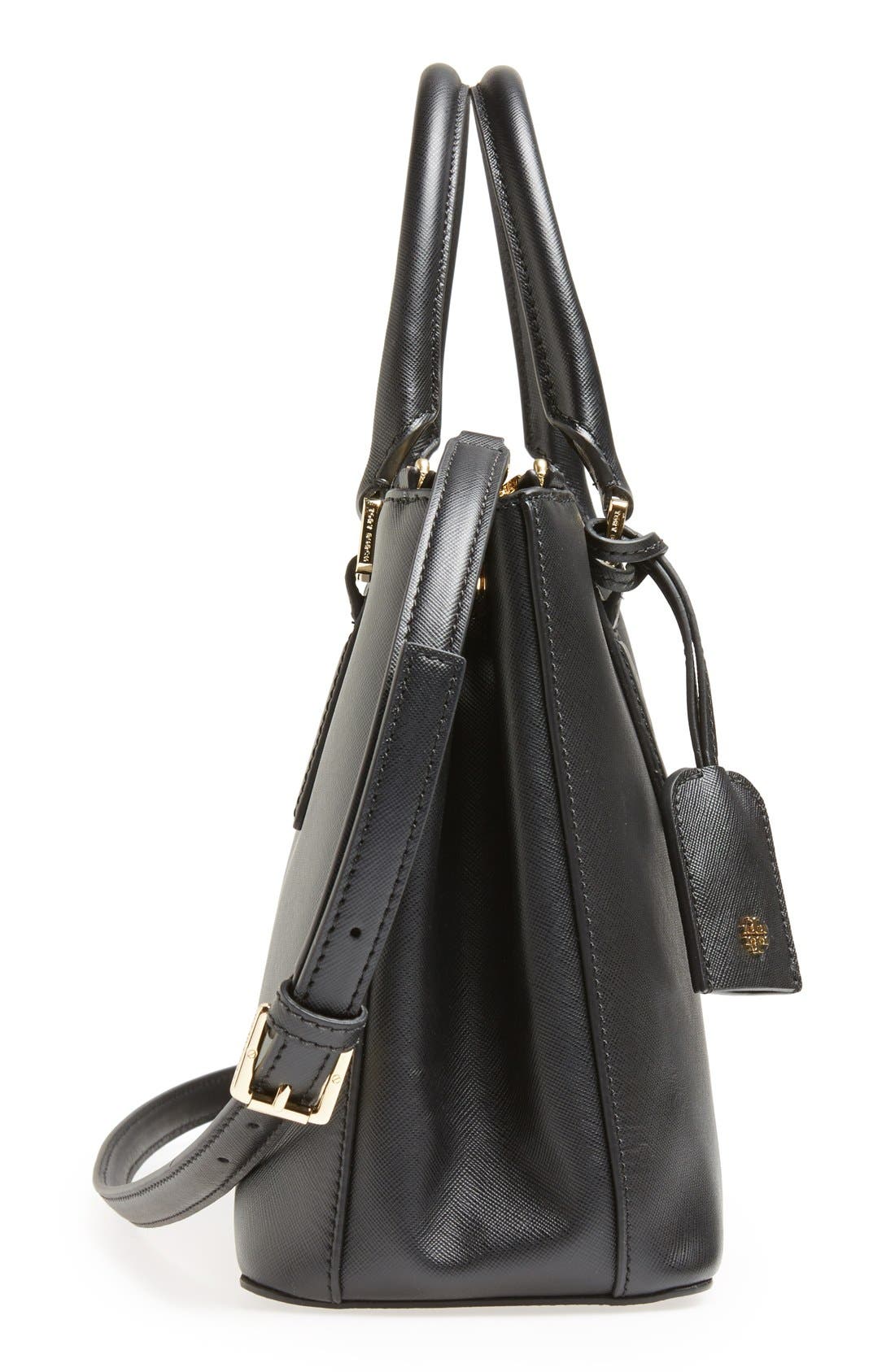 Tory Burch 'Robinson - Mini' Double Zip Tote, Alternate, color, 