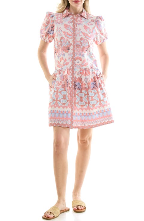 Puff Sleeve Shirtdress