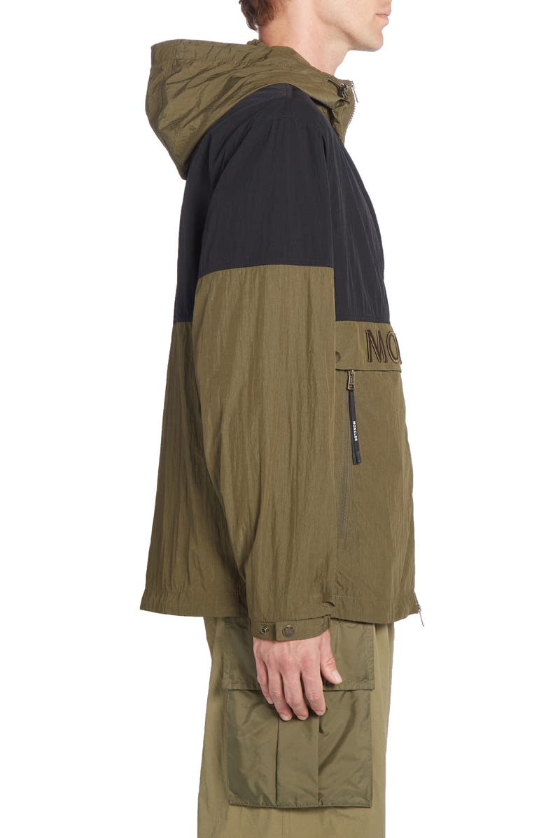 Moncler Joly Hooded Nylon Jacket, Alternate, color, 