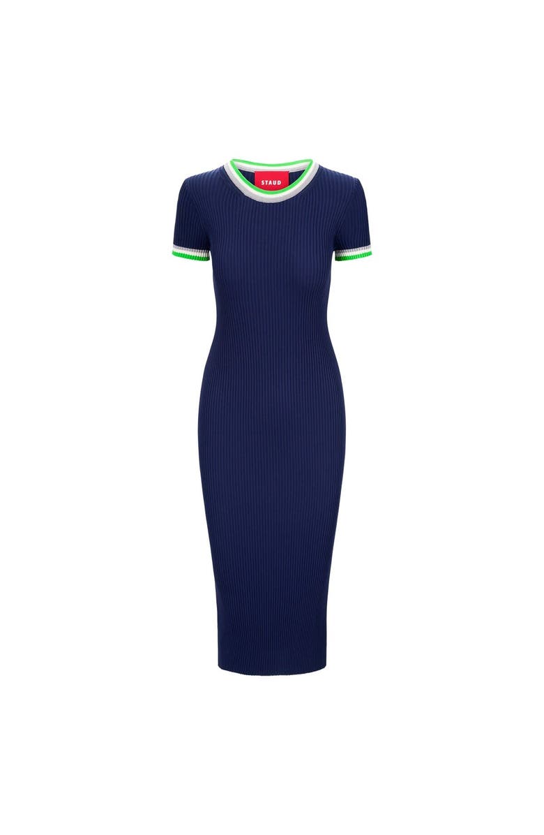 STAUD Women's STAUD College Navy/Green Seattle Seahawks Colleen Dress, Alternate, color, College Navy