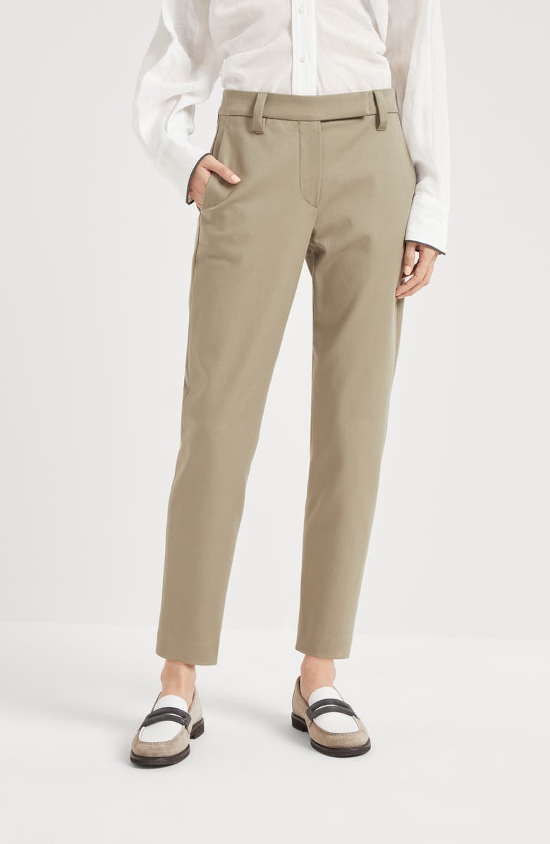 Brunello Cucinelli Slim trousers, Alternate, color, 