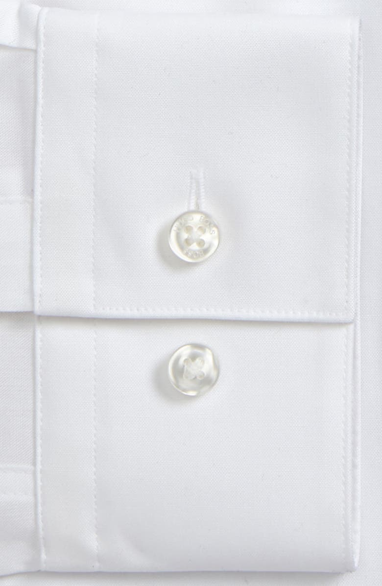 BOSS Slim Fit Easy Iron Tuxedo Shirt, Alternate, color, 