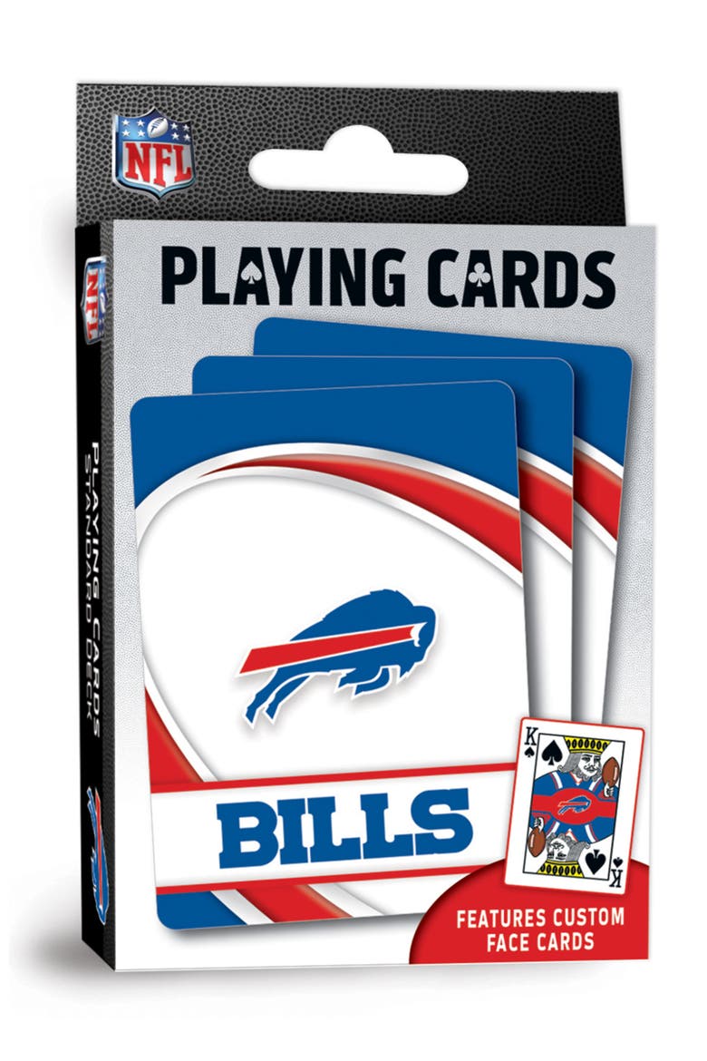 Buffalo Bills Playing Cards, Main, color, Multicolor