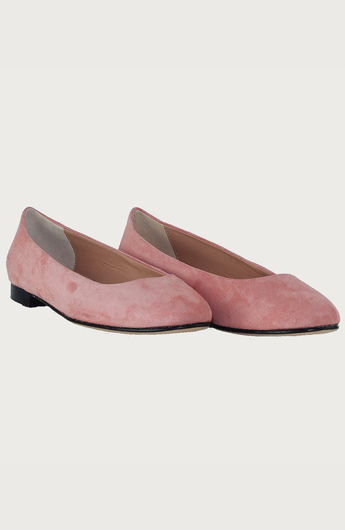 Andrea Carrano Baby Ballet Flat In Pink