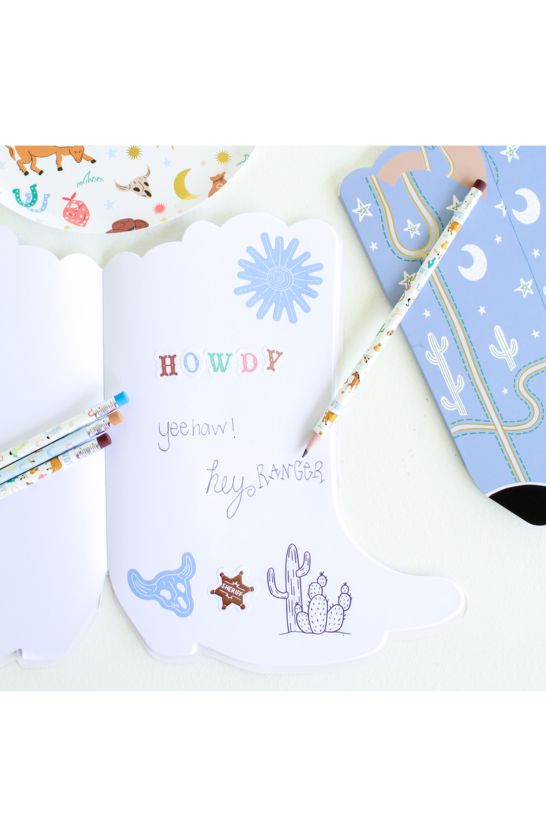 Daydream Society Yeehaw Sticker + Sketch Book, Alternate, color, Assorted Pre-Pack