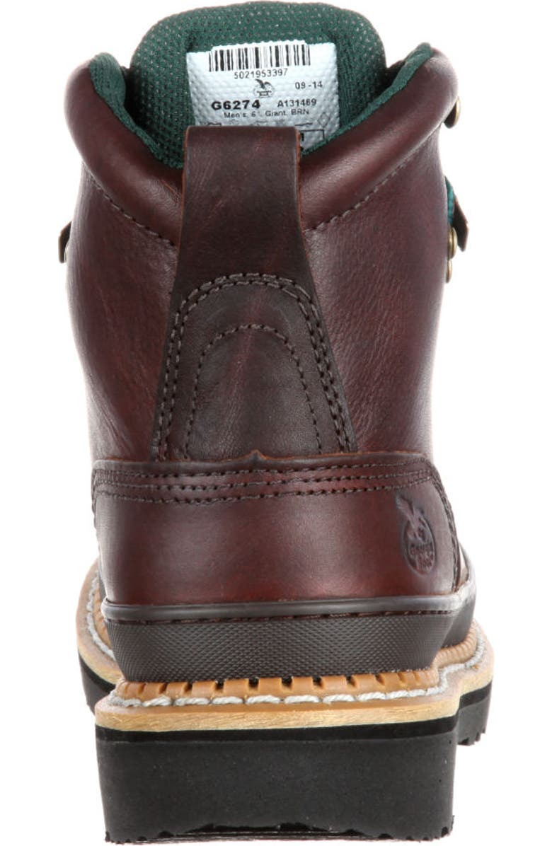 Georgia Boot Work Boot, Alternate, color, Brown