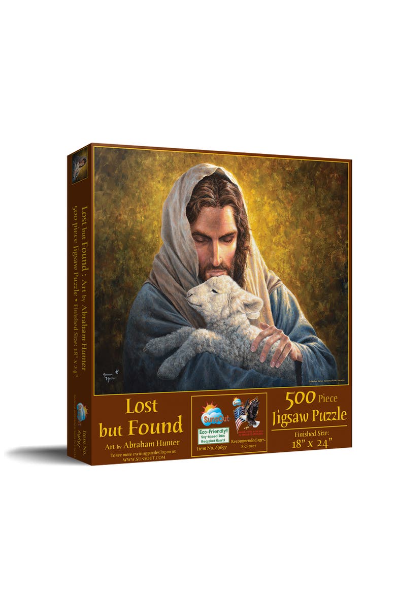 Lost but Found 500 piece Jigsaw Puzzle for Adults, Main, color, Multicolor