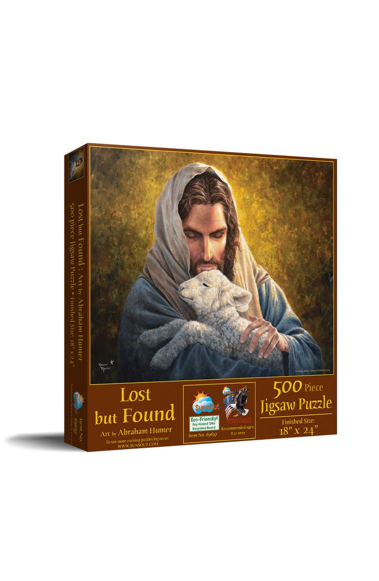 Sunsout Lost but Found 500 piece Jigsaw Puzzle for Adults, Main, color, Multicolor
