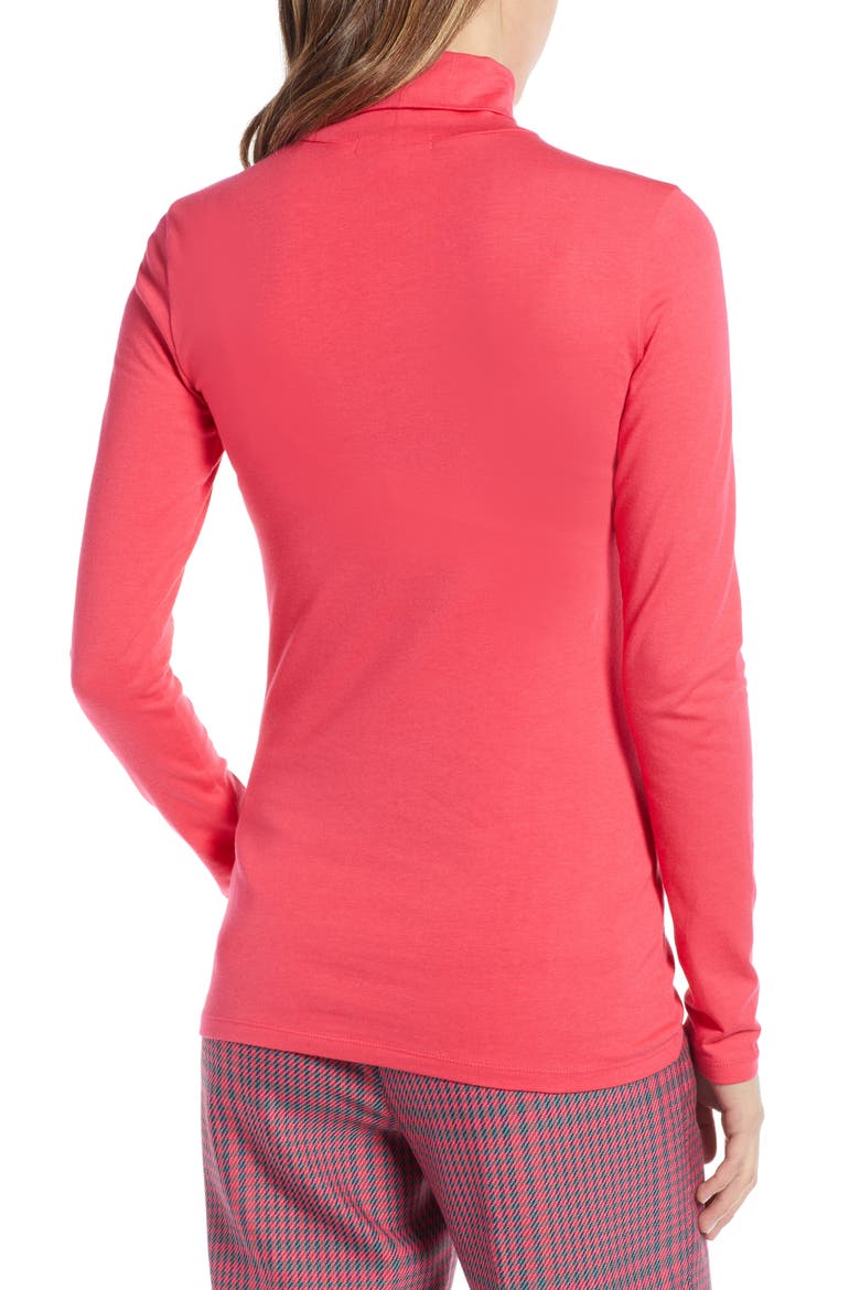 Turtleneck, Alternate, color, PINK POLISH