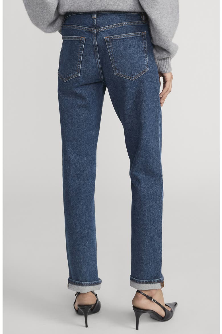 The Borrowed Mid Rise Boyfriend Jeans, Alternate, color, WRITTEN