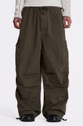 JADED LONDON Cotton Cargo Parachute Pants