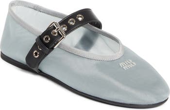Miu Miu Mary Jane Ballet Flat (Women) | Nordstrom