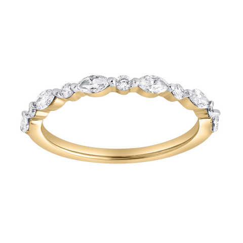 Mariah 0.5 Ct Marquise Lab Grown Diamond Band