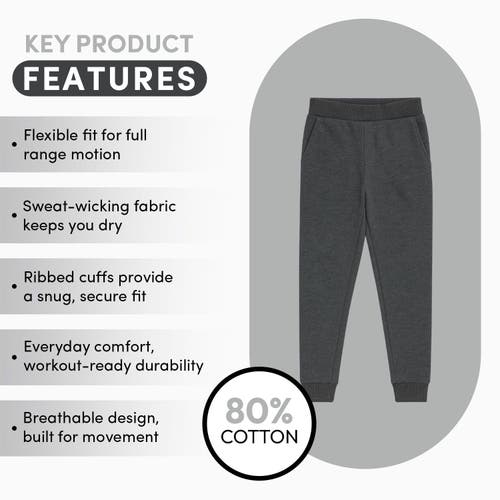 Benben Kids Boy Single Pack Ultra Soft Jogger Sweatpants In Black