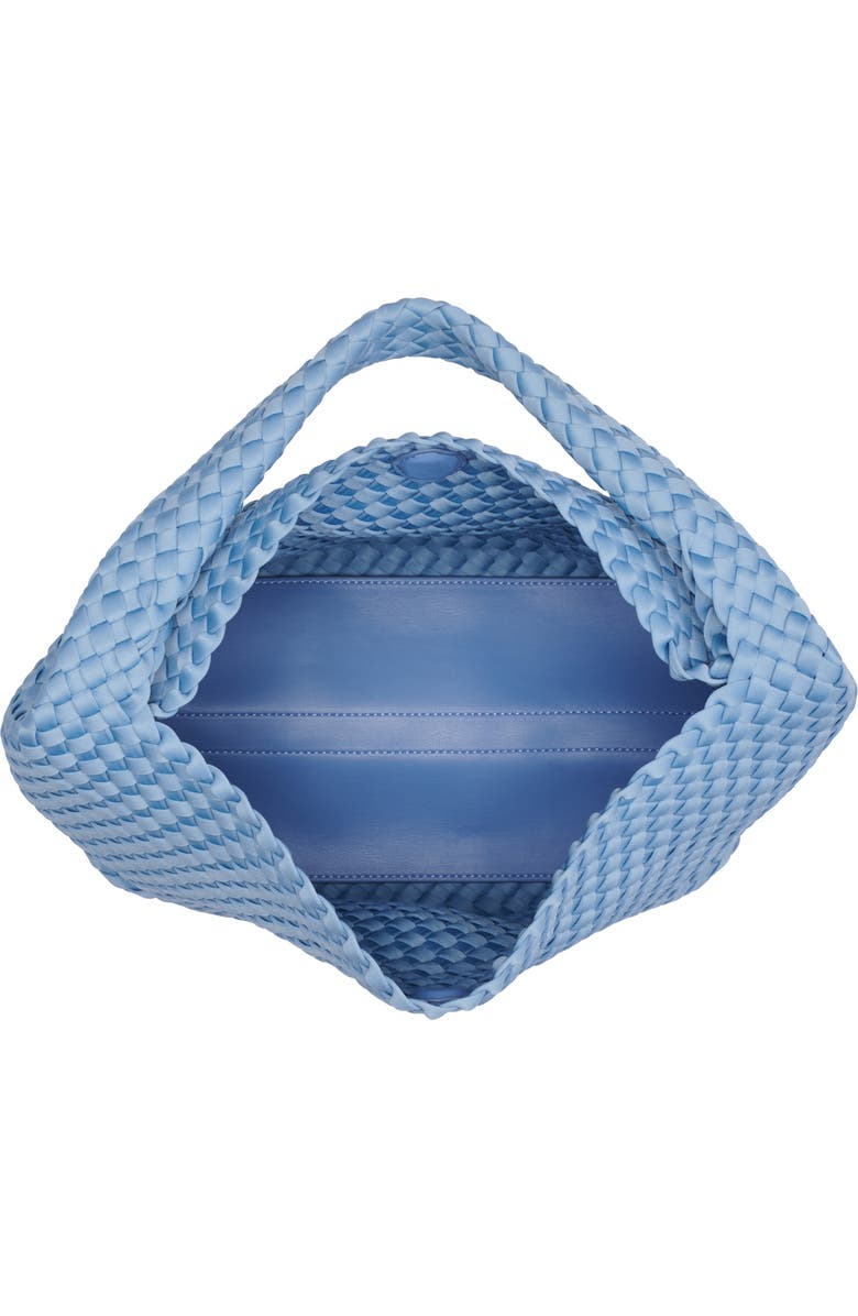 DKNY Giselle Woven Nylon Hobo, Alternate, color, Liberty Sky