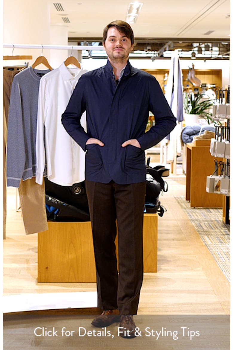 Crown Crafted Mayfair Cotton Zip Blazer video