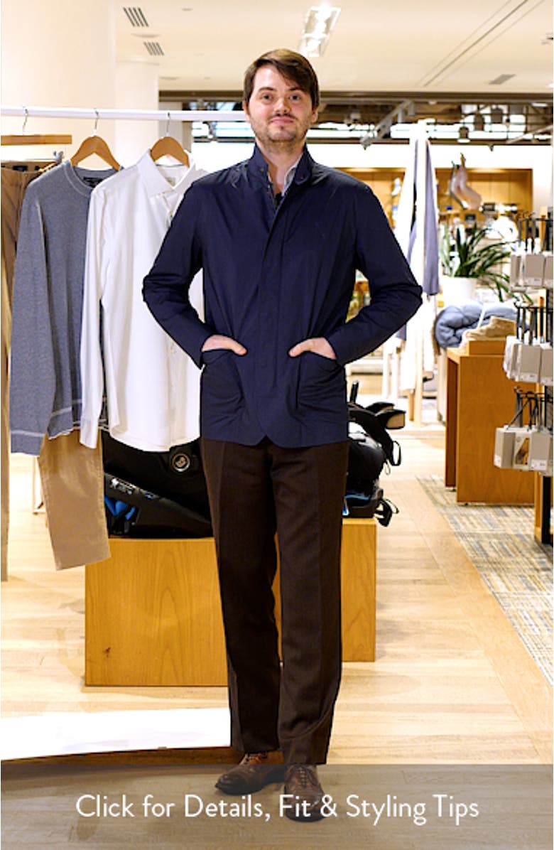 Crown Crafted Mayfair Cotton Zip Blazer, sales video thumbnail