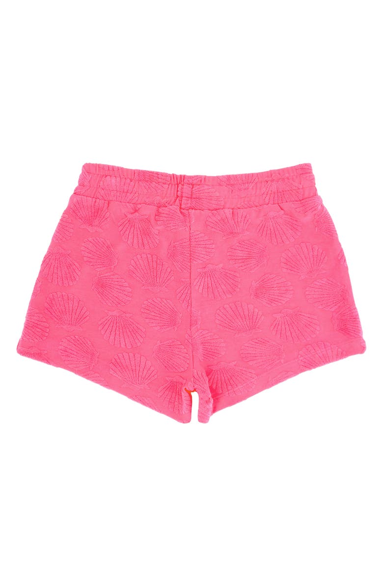 Feather 4 Arrow Kids
 Weekend Terry Shorts, Alternate, color, Pink Sunset
