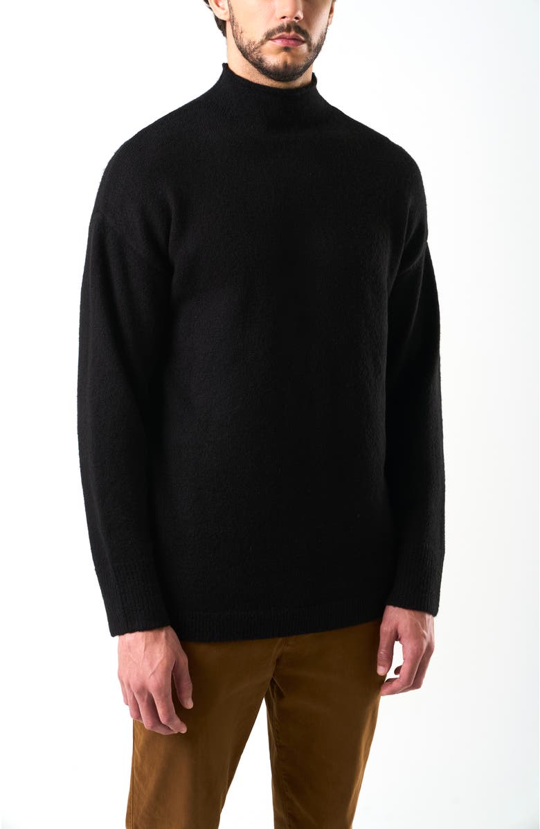 Velez Sika Knit Sweater Two-Tone, Alternate, color, Black