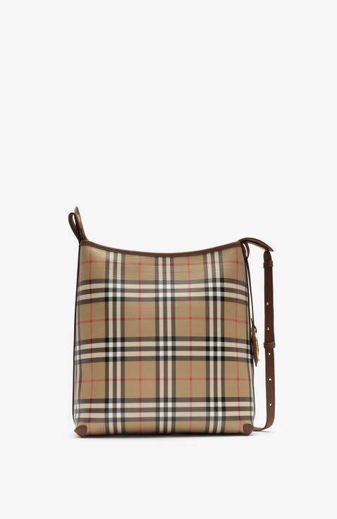 Small Check Shoulder Bag