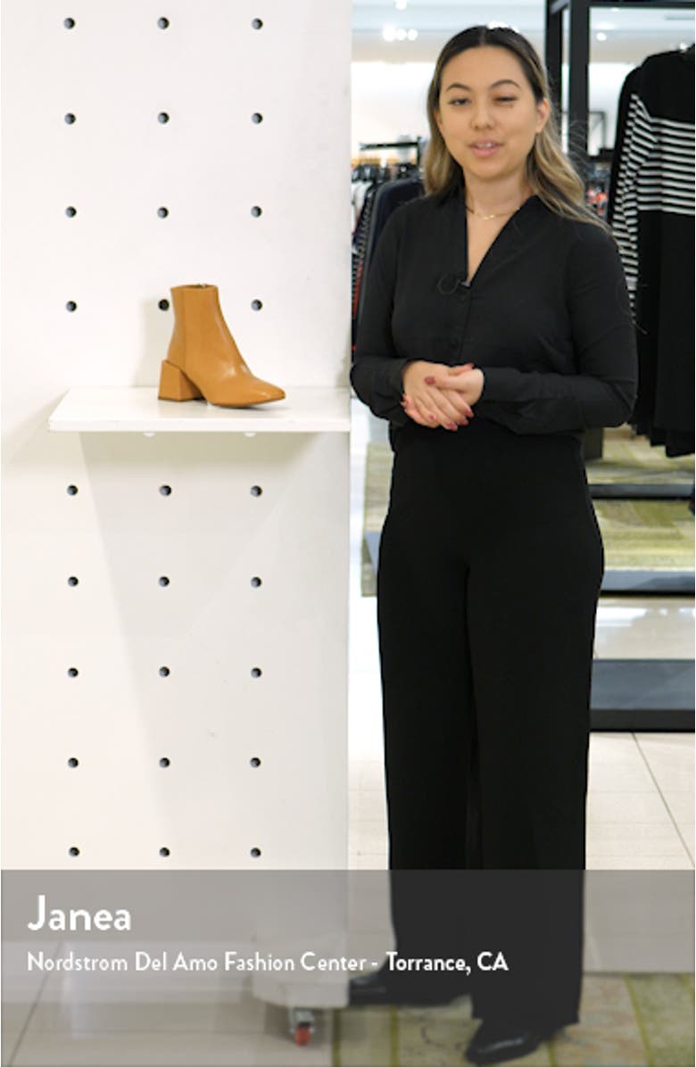 Lazaro Block Heel Bootie, sales video thumbnail