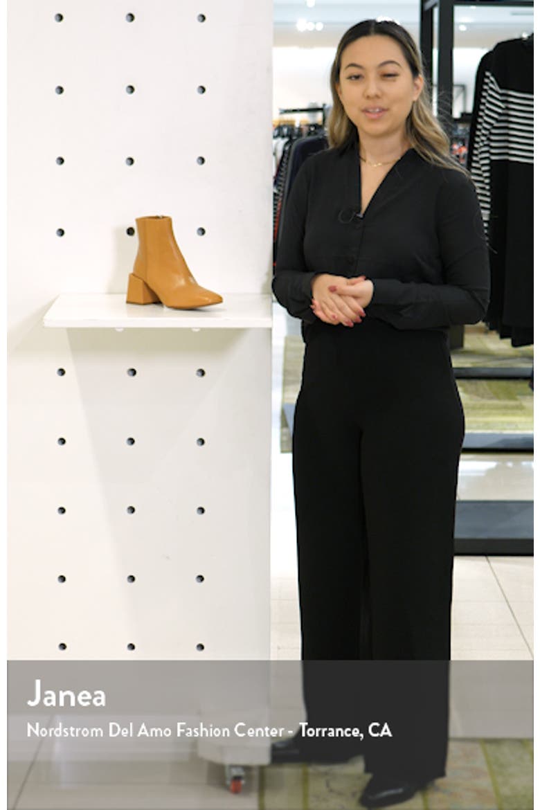 Lazaro Block Heel Bootie video