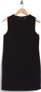 Theory Easy Dr. Admiral Stretch Crepe Shift Dress