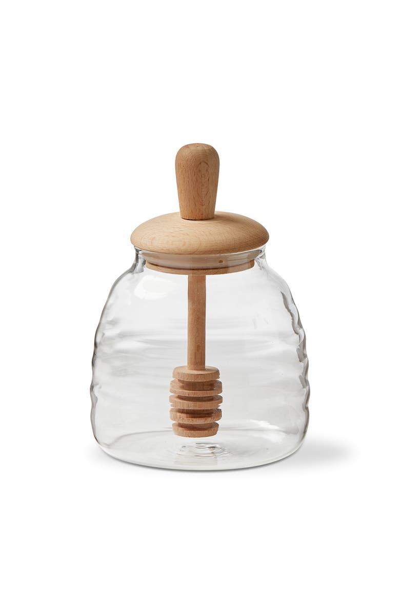tag Honey Dipper Set Clear Glass Everyday, Main, color, Clear