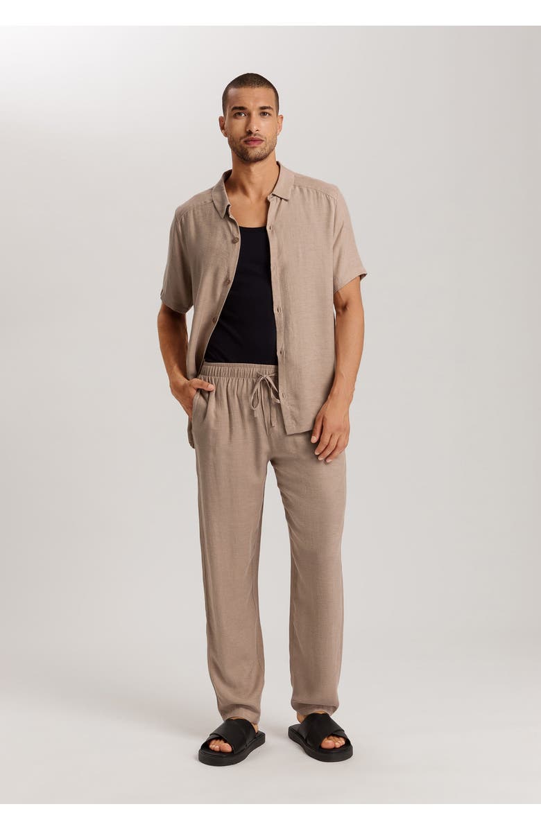 Hanro Cotton Essentials Cotton Tank Top, Alternate, color, Black