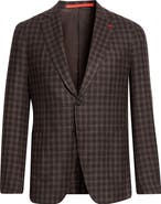 ISAIA Check Wool & Cashmere Sport Coat