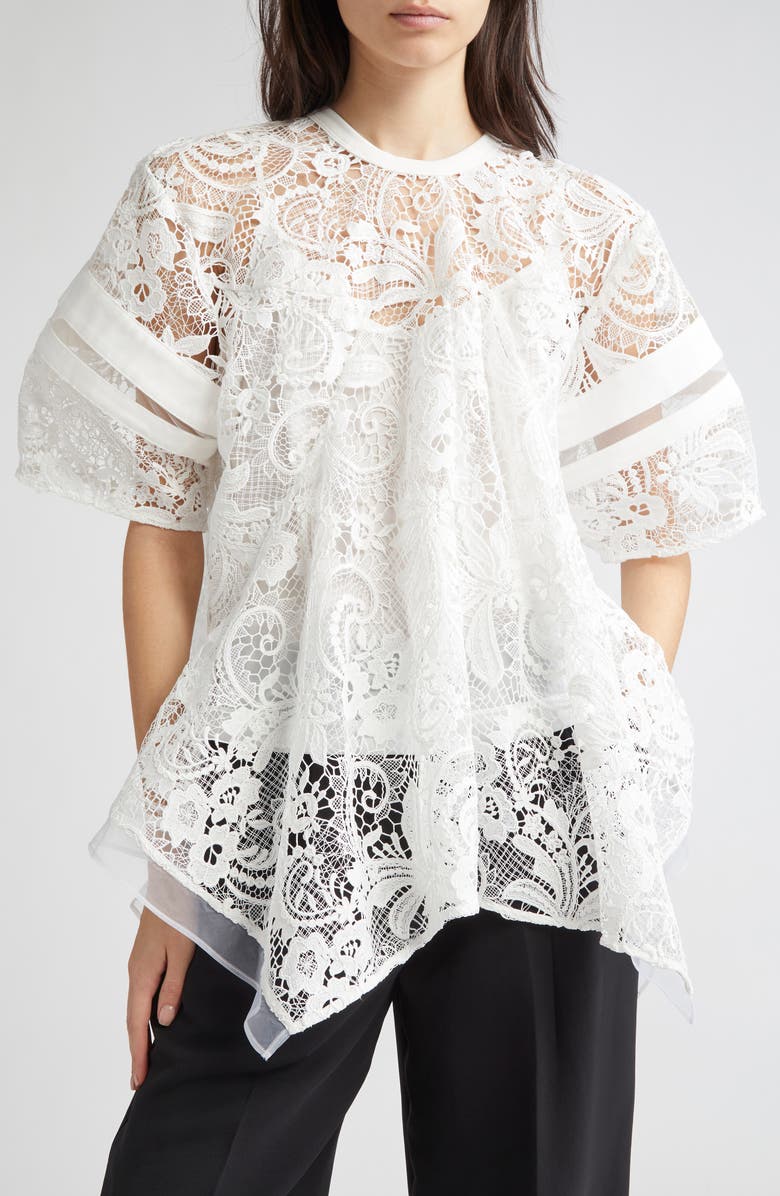 3.1 Phillip Lim Corded Lace Top, Main, color,