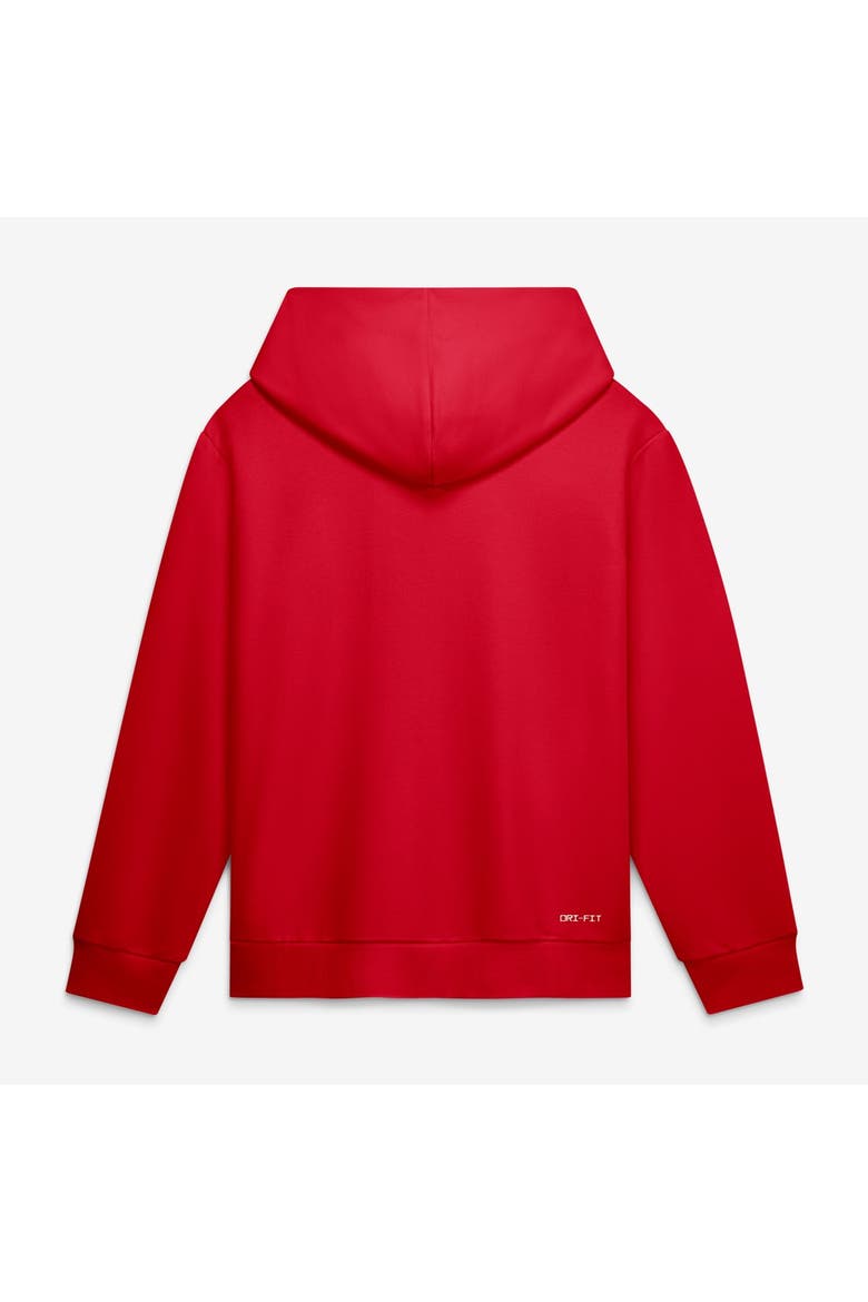 Men's Nike  Red Georgia Bulldogs 2026 Sideline Standard Issue Dri-FIT Full-Zip Hoodie, Alternate, color, Red