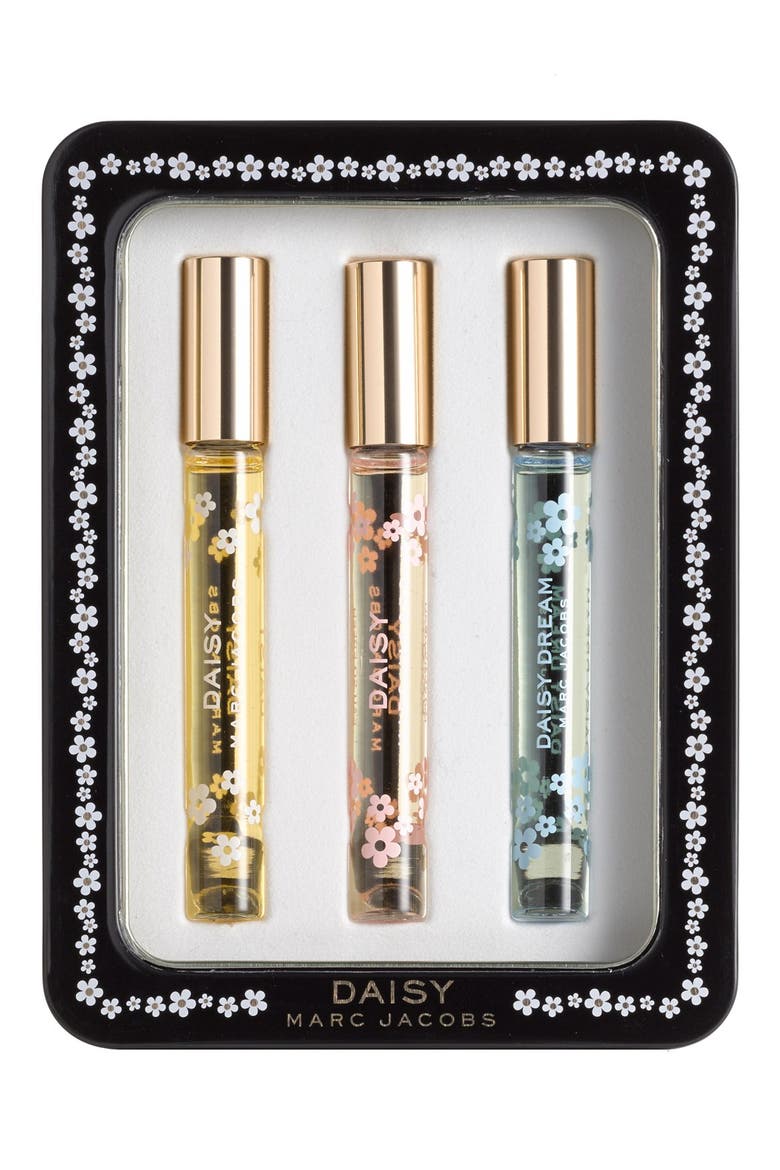 MARC JACOBS 'Daisy' Rollerball Trio (Limited Edition), Alternate, color, NO COLOR