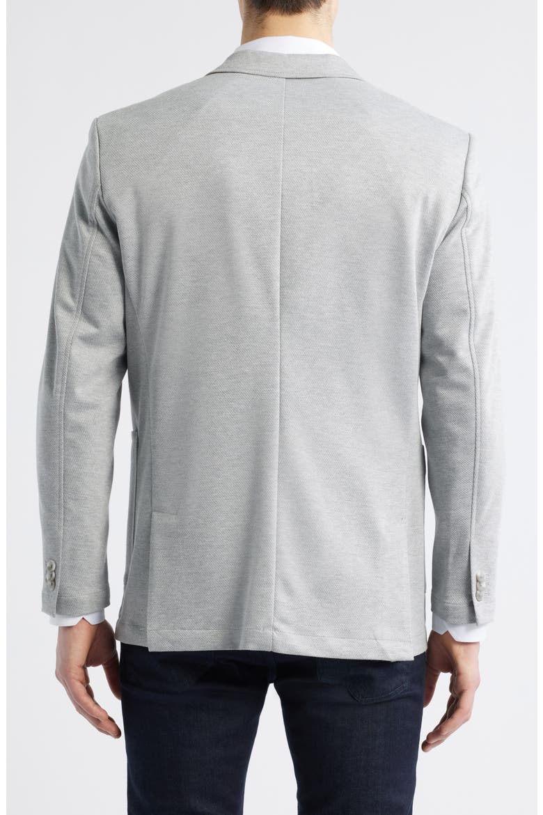 XC Flex® Heathered Twill Knit Sport Coat, Alternate, color, GRAY