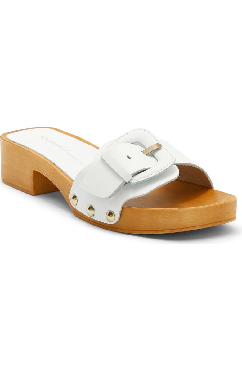 INTENTIONALLY BLANK Mar Clog Sandal, Main, color, White