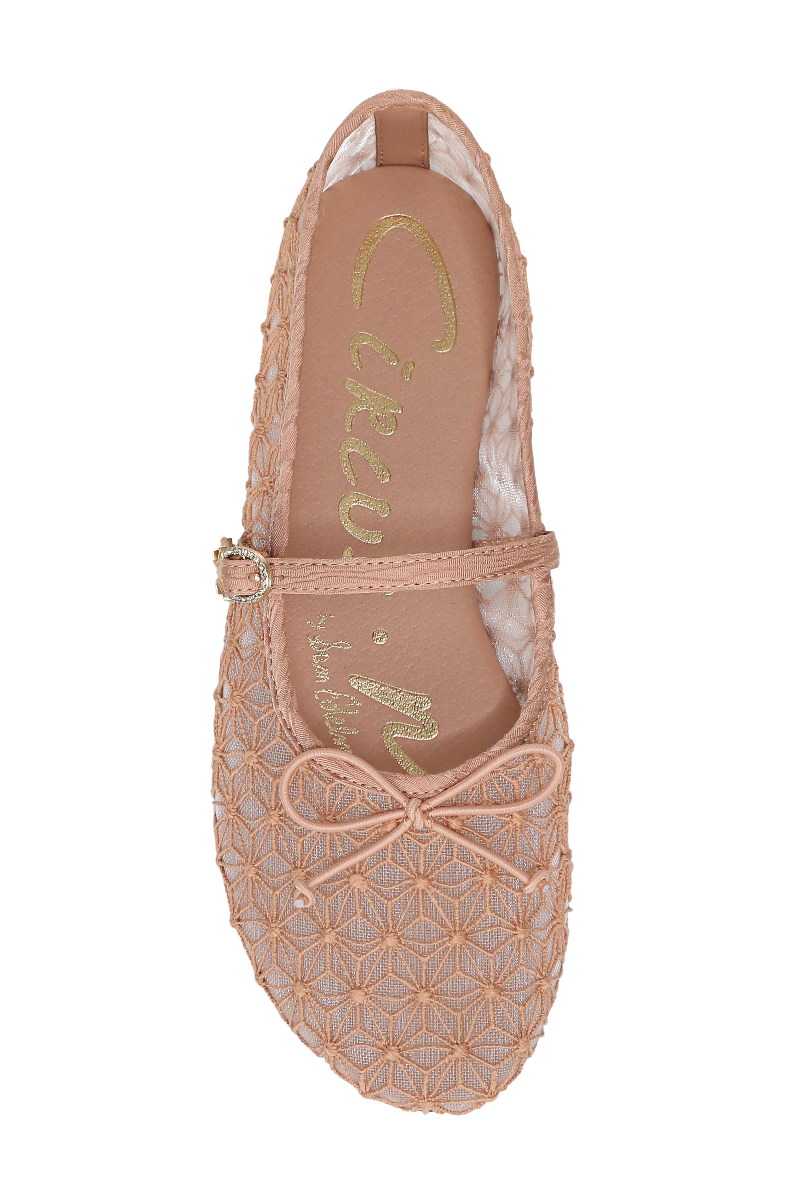 Circus NY by Sam Edelman Sofie Mesh Ballet Flat, Alternate, color, Ballet Blush