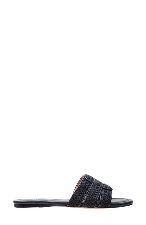 Linea Paolo Legacy Slide Sandal In Black