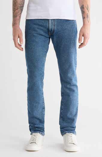 Off-White Diagonal Pocket Slim Fit Jeans