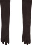 MANGO Selection Suede Opera Gloves