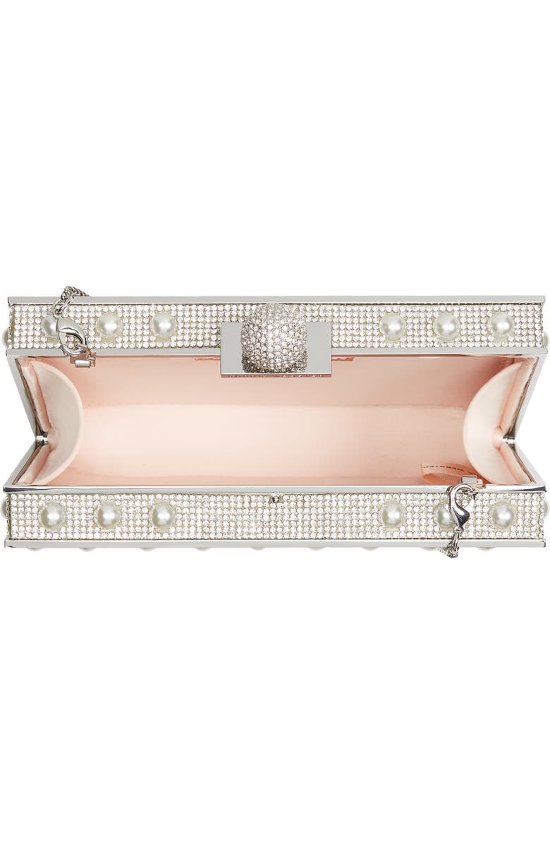 SOPHIA WEBSTER Clara Crystal Box Clutch, Alternate, color,