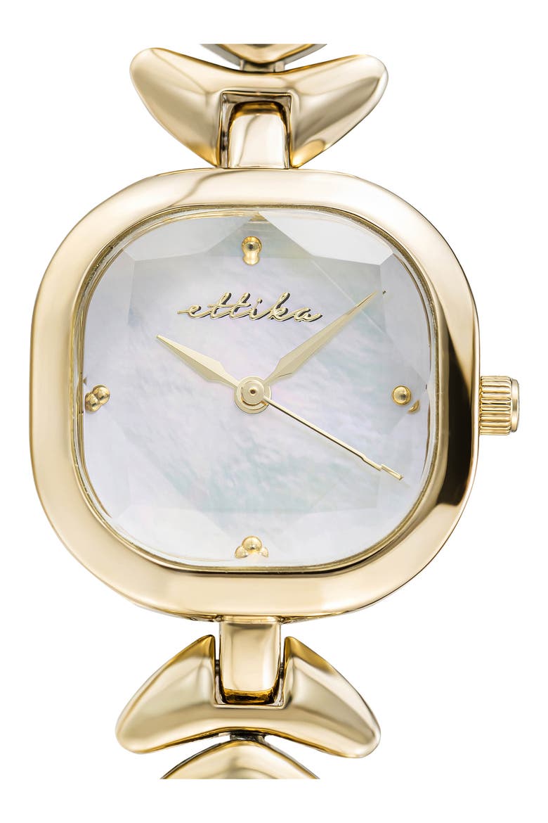 Metal Moderna Bracelet Watch, Alternate, color, GOLD