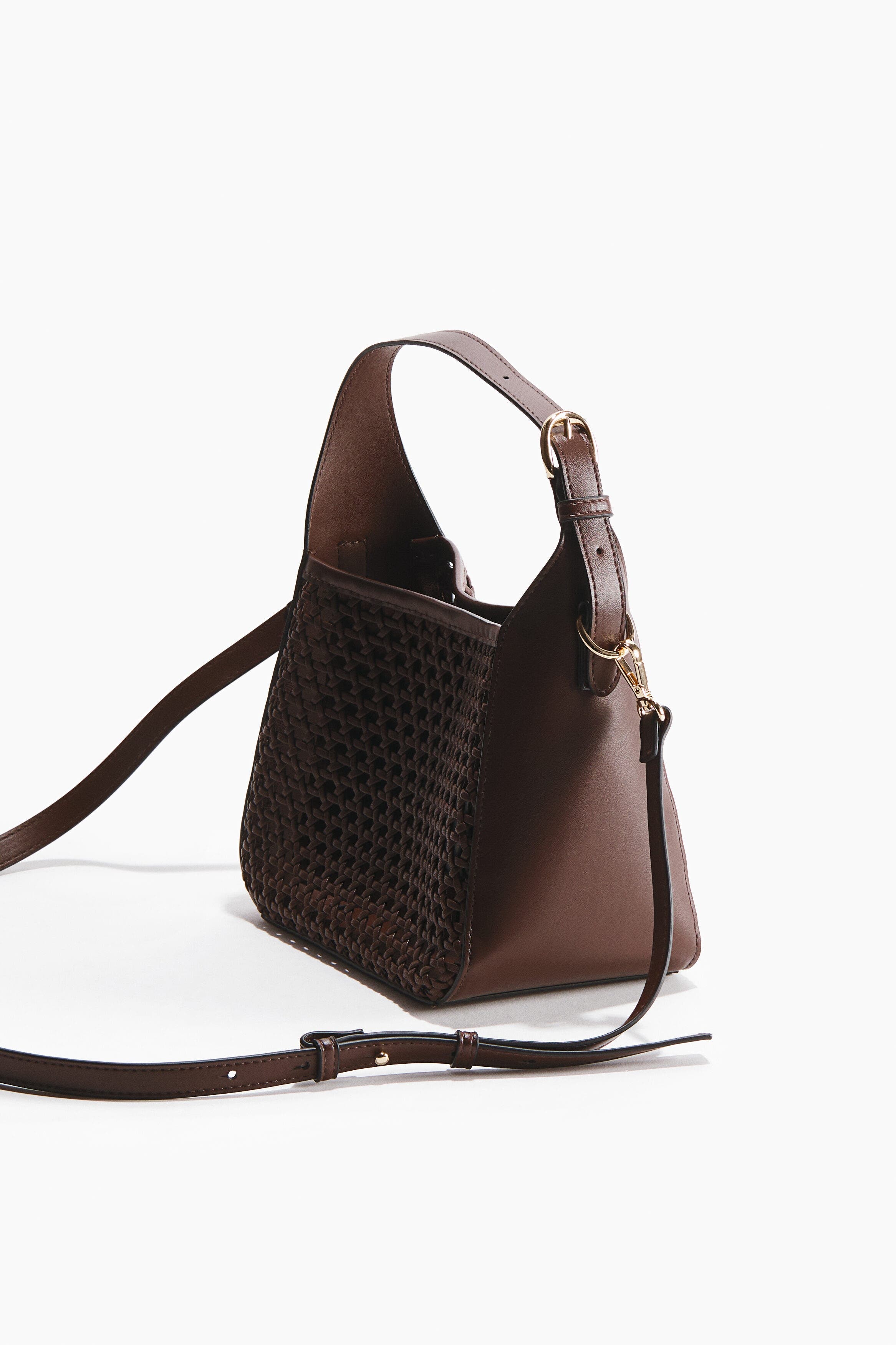 H&M Crossbody Bag, Alternate, color, Dark Brown