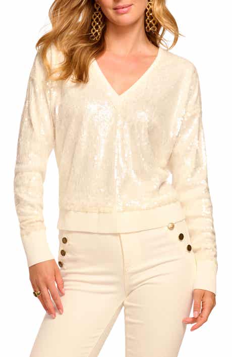Delphina Sequin Top