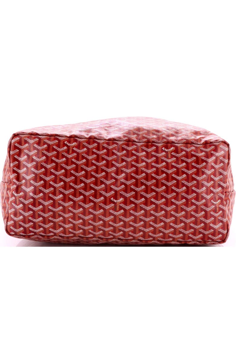 Pre-Owned Goyard Saint Louis Tote Coated Canvas GM, Alternate, color, Red