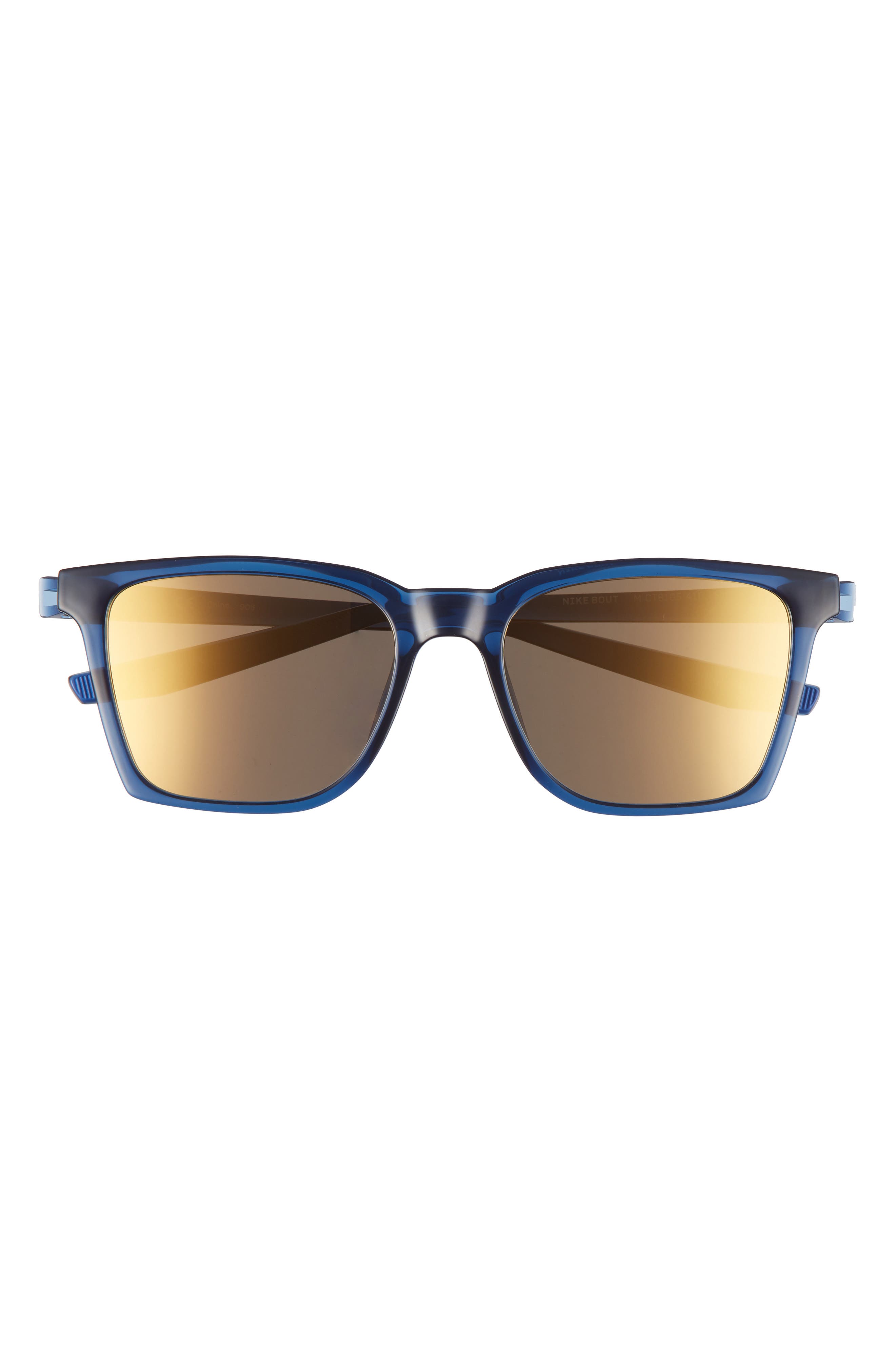 Nike 54mm Bout Mirrored Square Sunglasses (Men) | Nordstrom