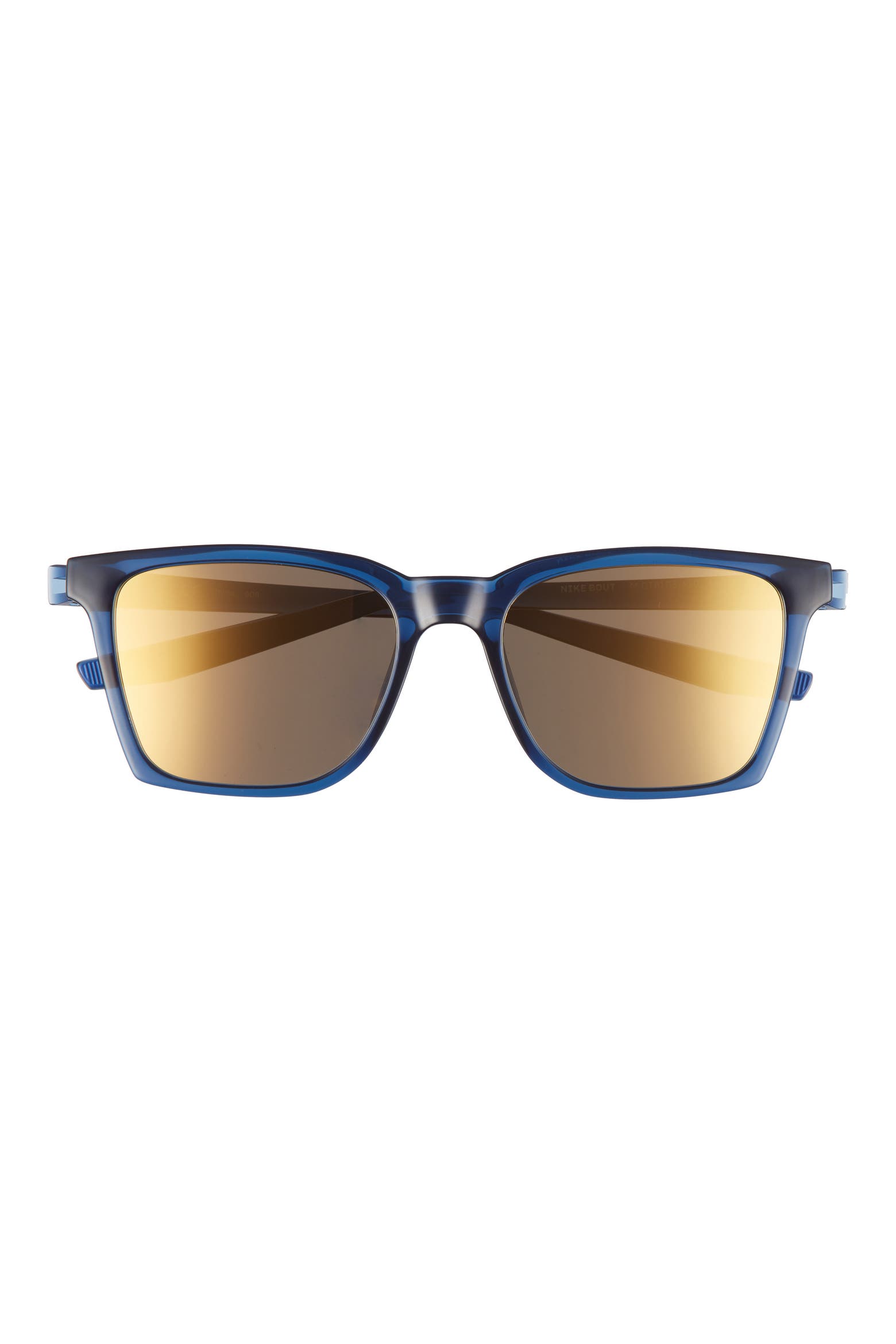 Mirrored Nike 54mm Bout Mirrored Square Sunglasses (Men) | Nordstrom