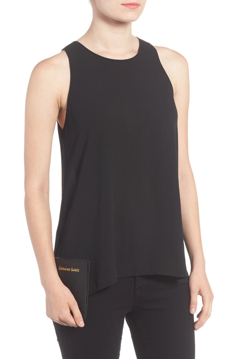 Rebecca Minkoff Leather Passport Holder, Alternate, color, 